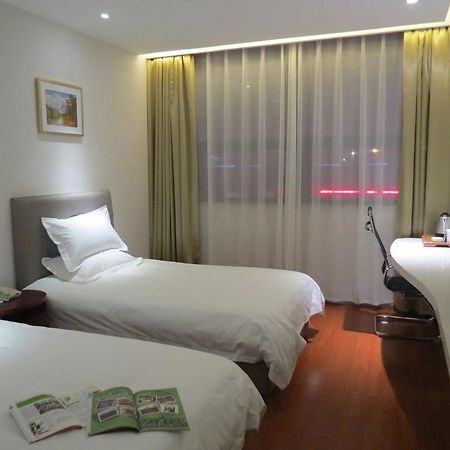 Yiting Si Ji Hotel Nantong Gongnong North Road Exteriör bild