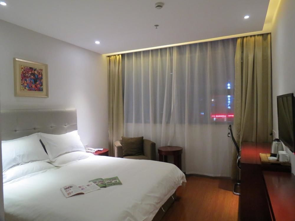 Yiting Si Ji Hotel Nantong Gongnong North Road Exteriör bild