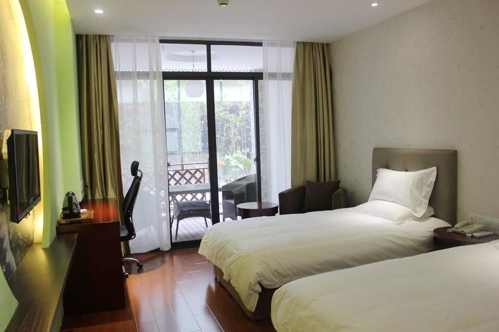 Yiting Si Ji Hotel Nantong Gongnong North Road Exteriör bild